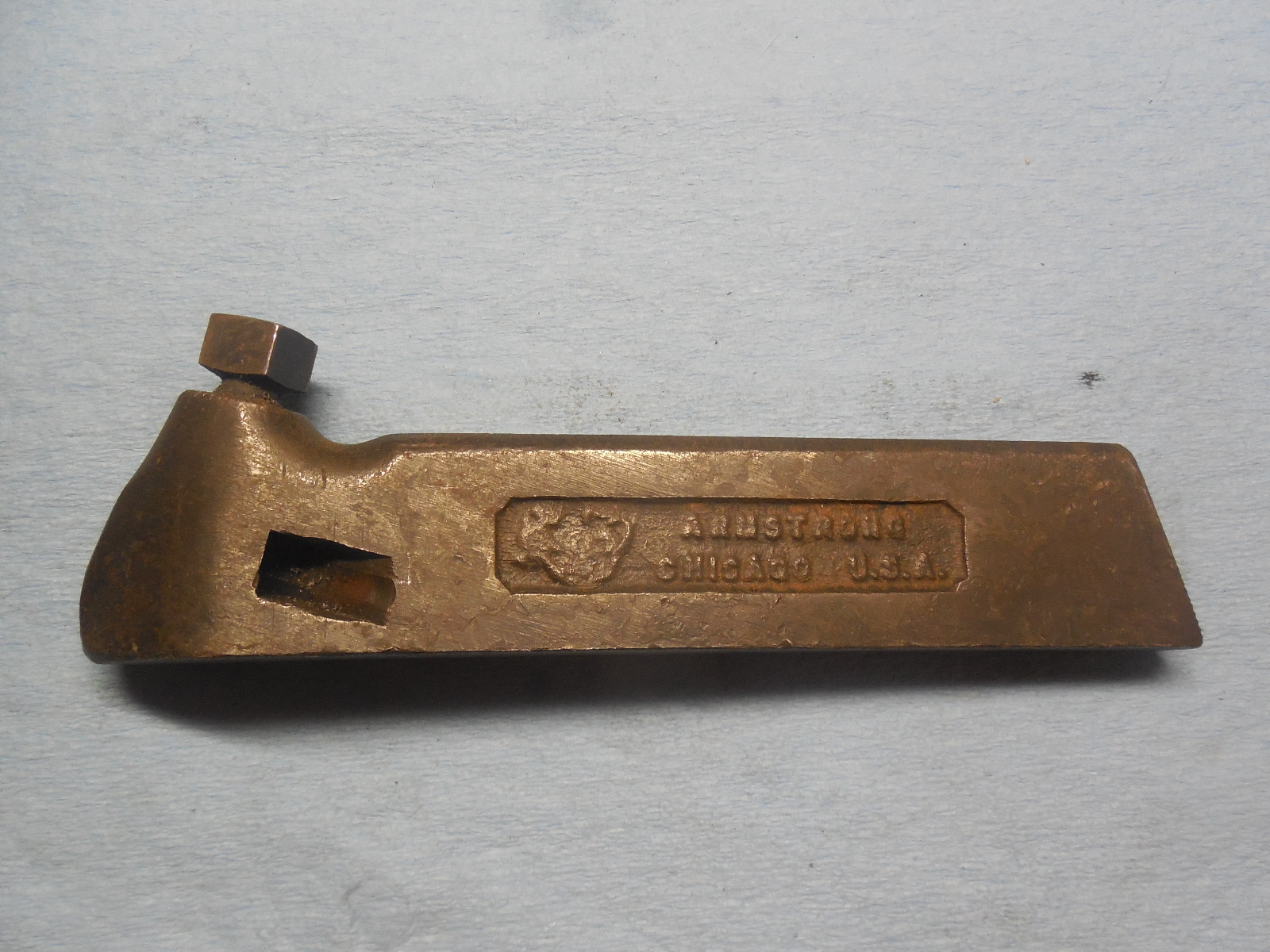 ARMSTRONG NO 2L LATHE TURNING TOOL HOLDER FOR SOUTH BEND LATHE TOOL