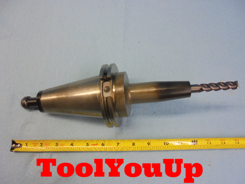 1/2" CAT 50 SHRINK FIT TOOL HOLDER 7" EXTENSION W/ 3 FLT SOLID CARBIDE