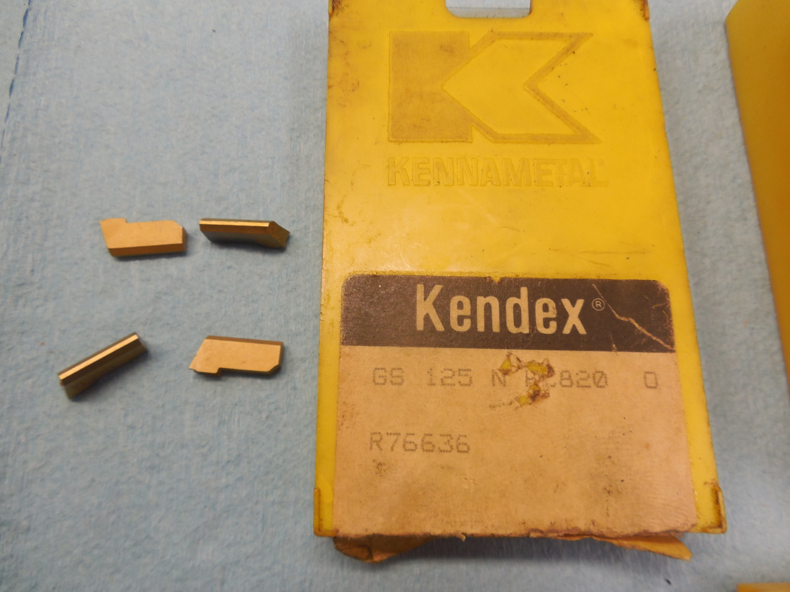 15 pcs LOT OF NEW KENNAMETAL CARBIDE CUT OFF & PARTING INSERTS GS GSP