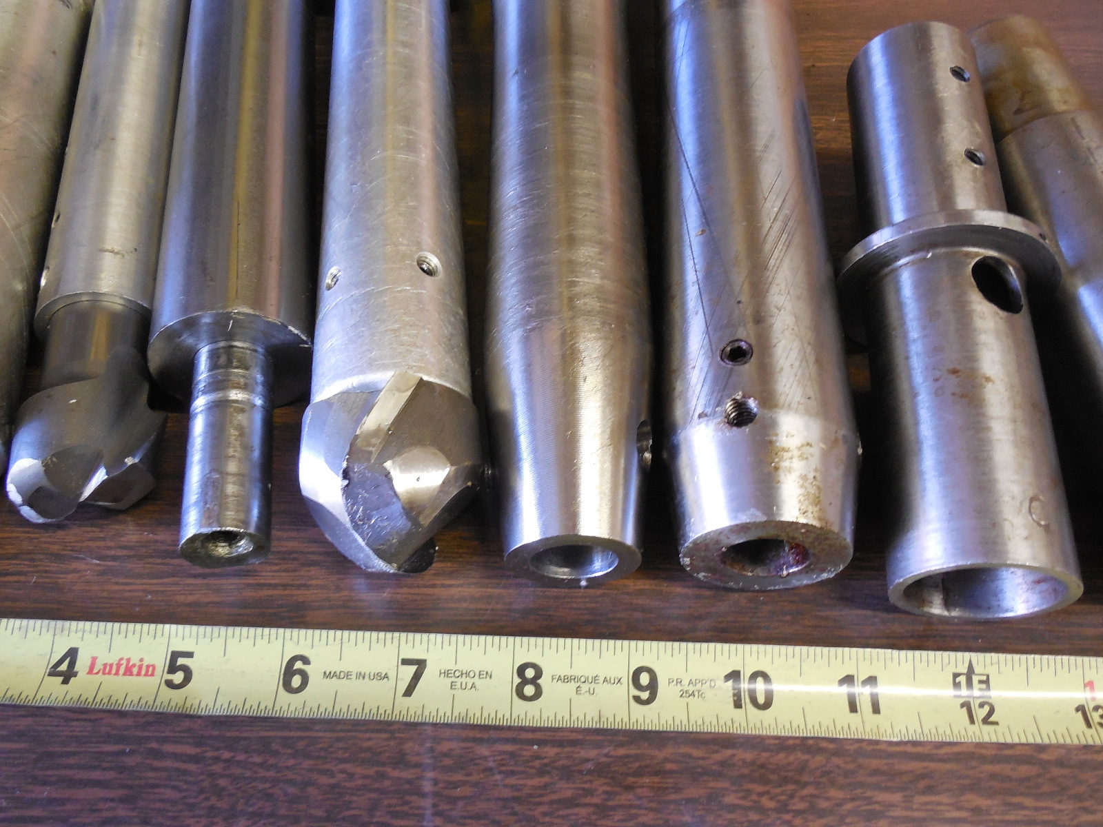 LOT OF CNC LATHE MILL BORING BAR & END MILL EXTENSIONS BUSHINGS 2" 1 3/