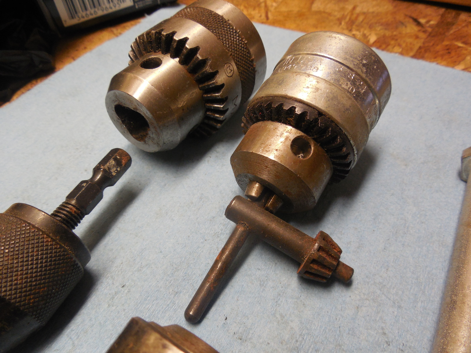 LOT OF JACOBS AND OTHER SMALL DRILL CHUCKS MAKITA DRILL PRESS MACHINIST TOOLING eBay