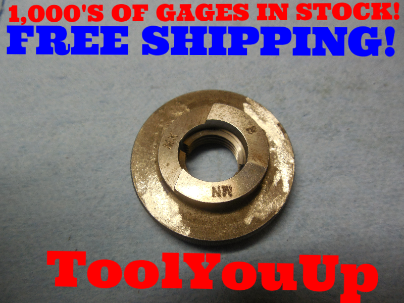 1/4 18 NPT L2 3 STEP PIPE THREAD RING GAGE .250 N.PT. L2 INSPECTION