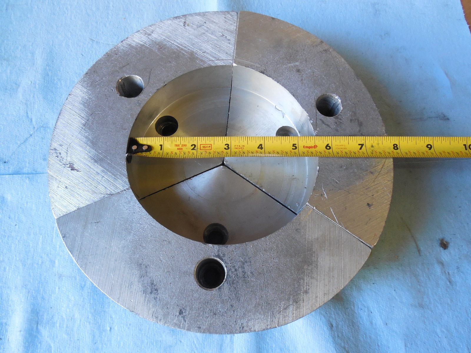 KTT10P ABBOT ALUMINUM PIE JAWS MACHINE SHOP TOOLING MACHINIST TOOL