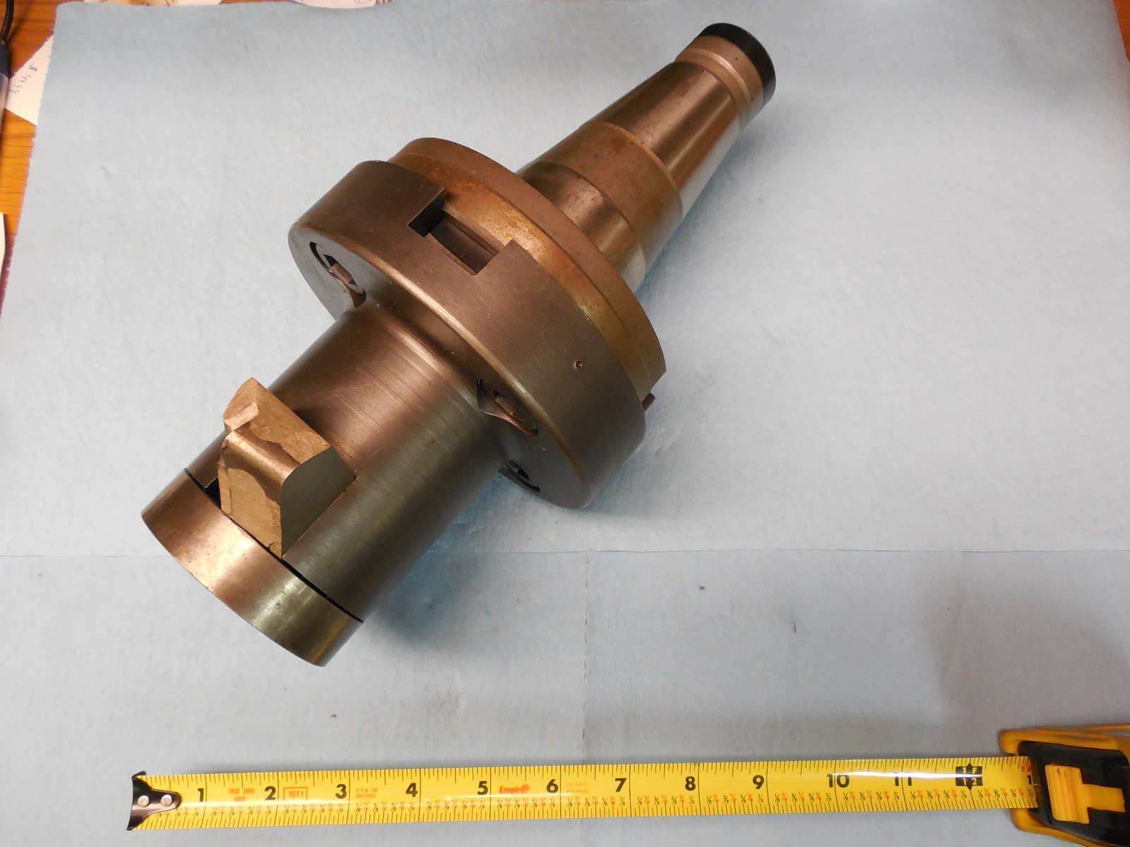 DEVLIEG NMTB 50 1" DIA FACE MILL DRIVER TOOL HOLDER CNC MILL BRIDGEPORT