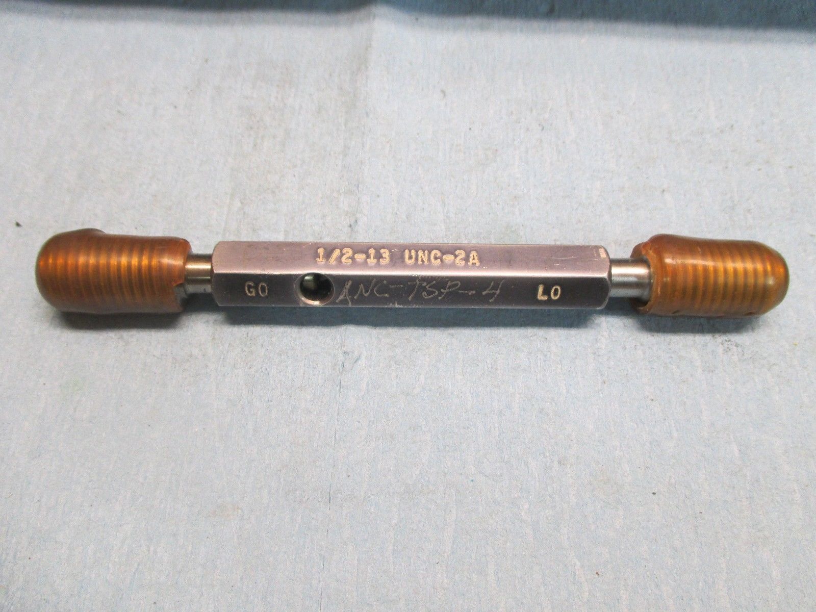 1/2 13 UNC 2A SET THREAD PLUG GAGE .500 GO NO GO FOR CALIBRATING