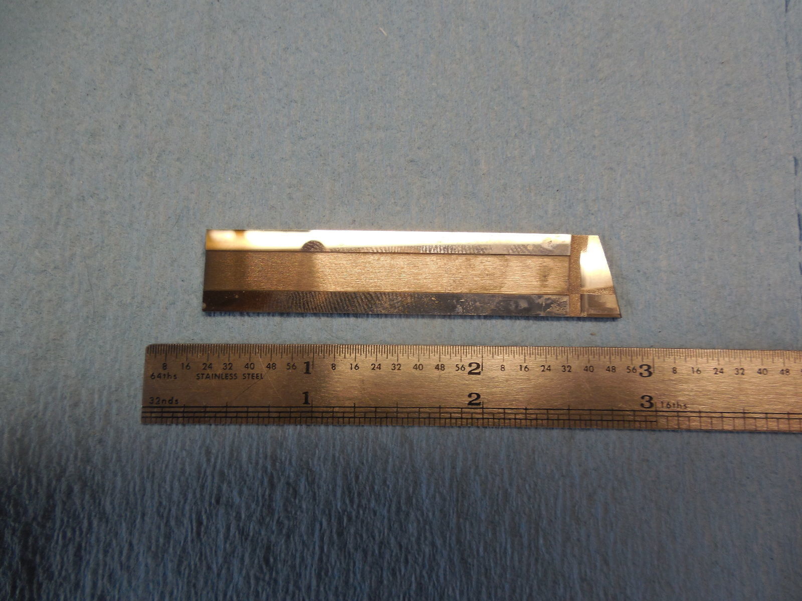 ACME GROOVING TOOL CUT OFF BLADE CARBIDE BRAZED TIP 1/16 .0625 WIDE PD