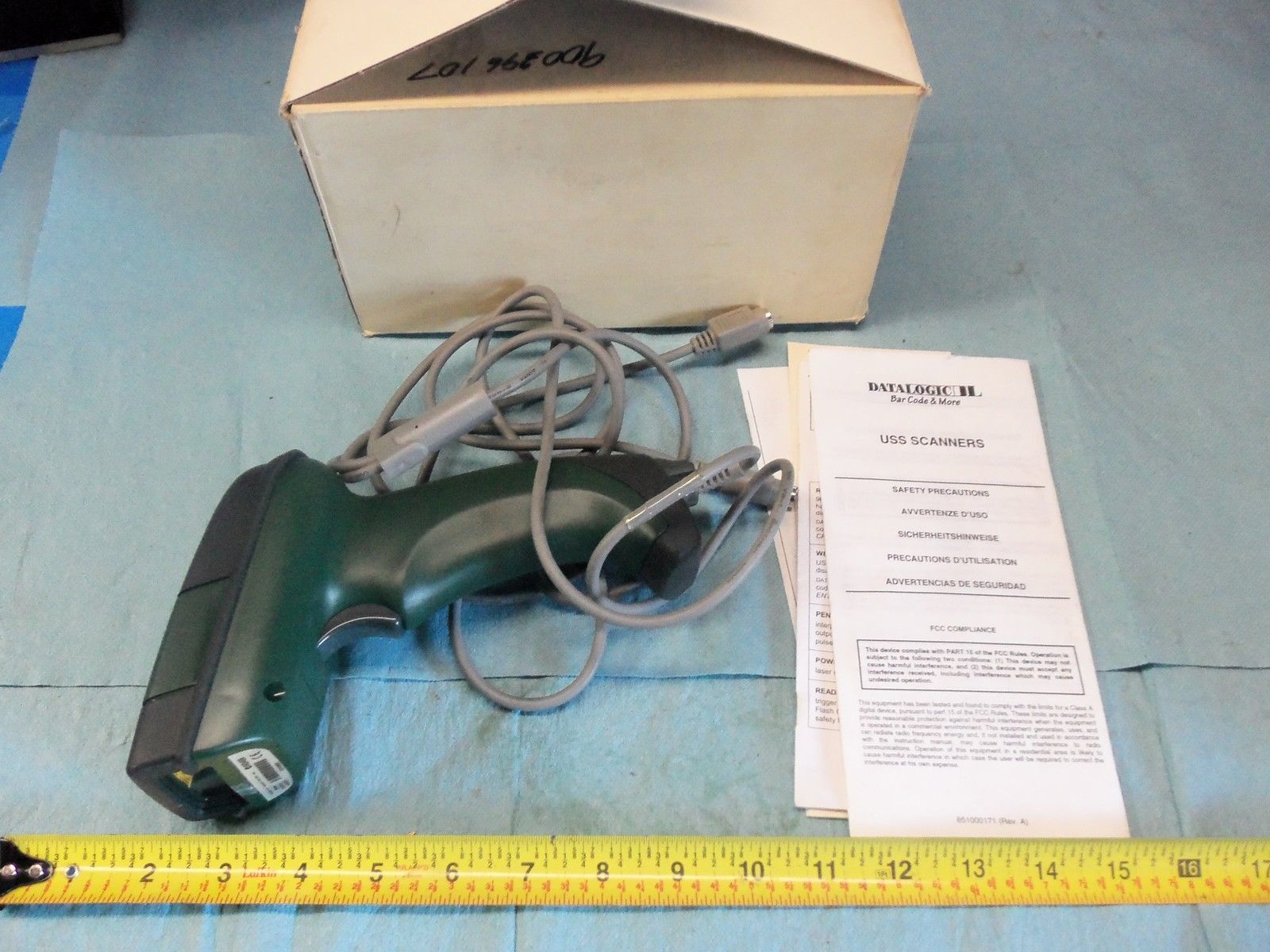 DATALOGIC DLL6010 SCANNER N2468 LASER LIGHT INDUSTRIAL ELECTRICAL eBay