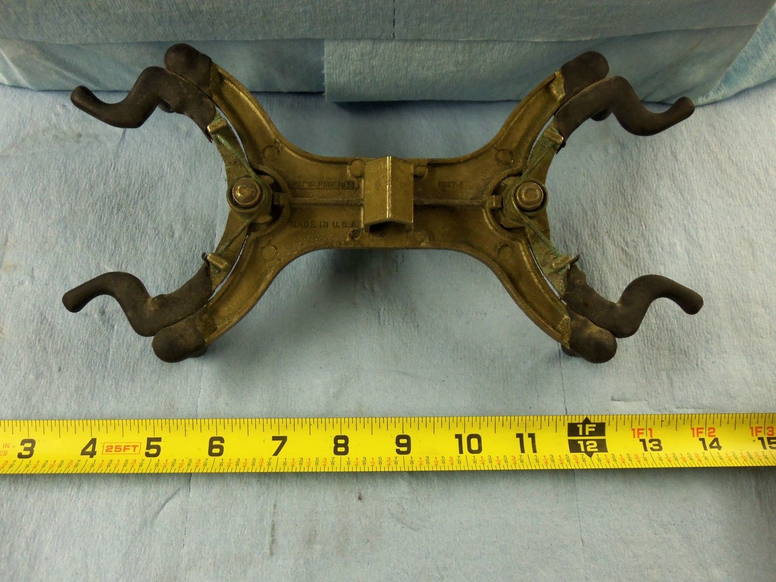 FISHER BURETTE HOLDER LAB LABORATORY CLAMP CASTALOY 1617 1 MADE IN