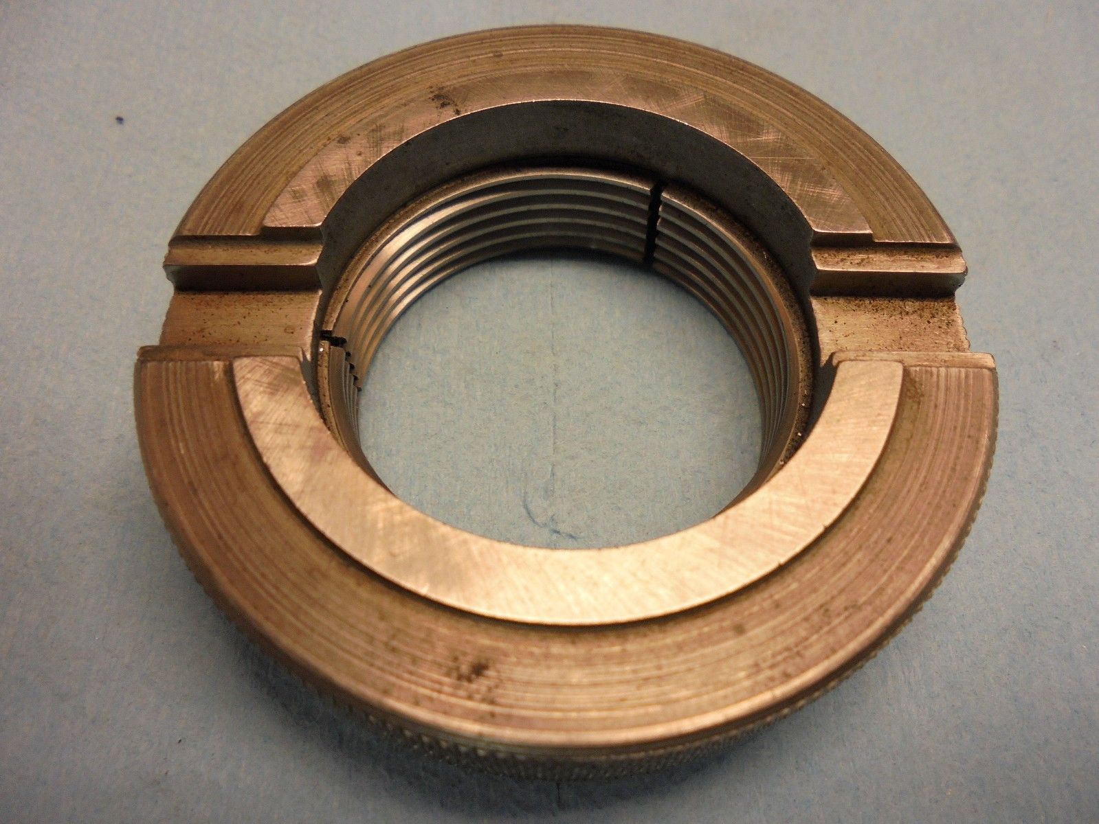 1 1/4 11 1/2 NPT L2 PIPE THREAD RING GAGE QUALITY CONTROL MACHINE SHOP