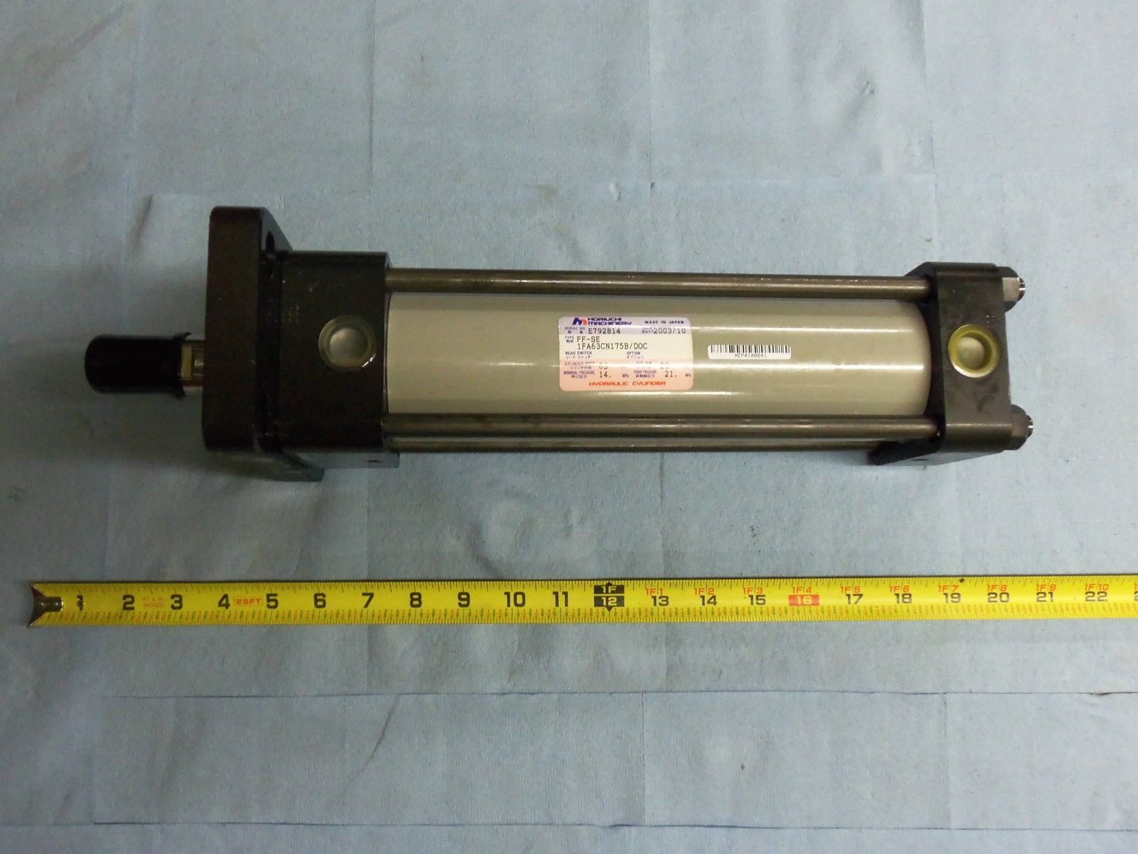 HORIUCHI MACHINERY FF SE 1FA63CN175B / DOC HYDRAULIC CYLINDER MACHINE