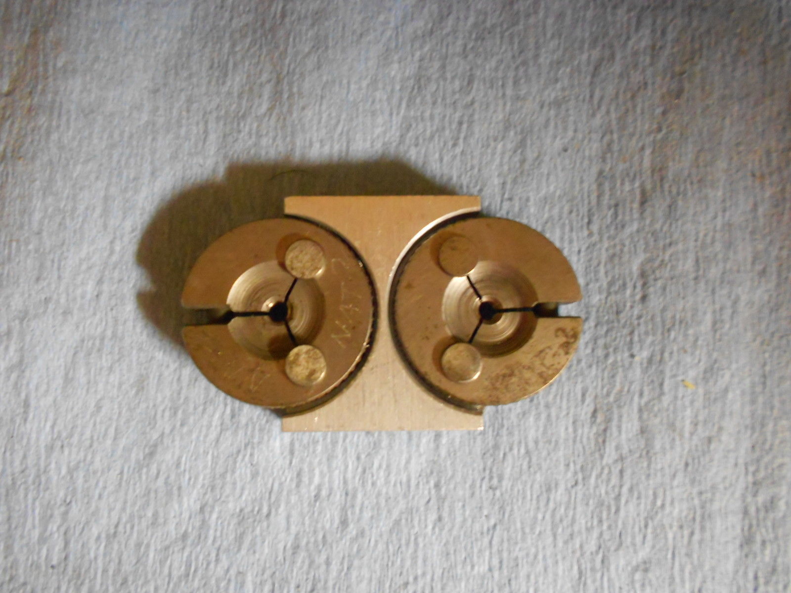 6 32 UNC 3A THREAD RING GAGES GO NO GO 6 WITH HOLDER OHIO USA MADE TOOLING eBay