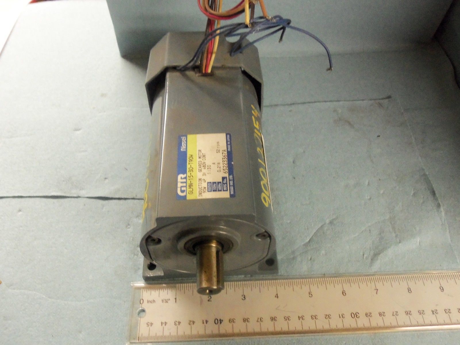 GTR NISSEI GLMN 15 30 T90 AC GEAR MOTOR INDUSTRIAL TRANSMISSIONS MADE