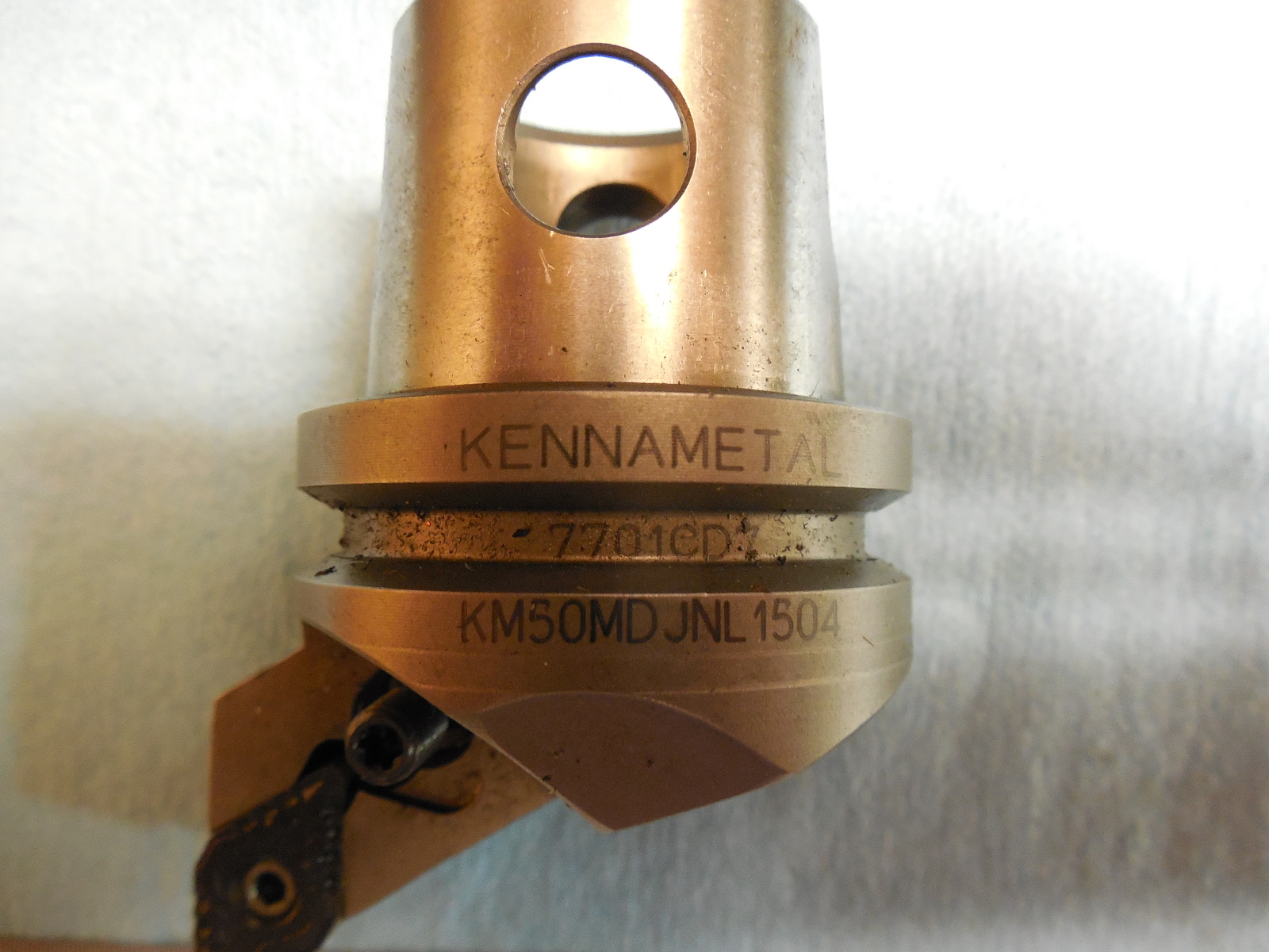 KENNAMETAL KM50 MDJNL 1504 TOOLHOLDER CNC LATHE MILL HOLDS DNMG 431 432