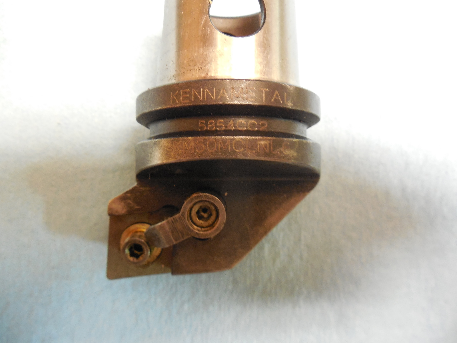 KENNAMETAL KM50 MCLNL 6 TOOLHOLDER HOLDS CNMG INSERT CNC LATHE MILL