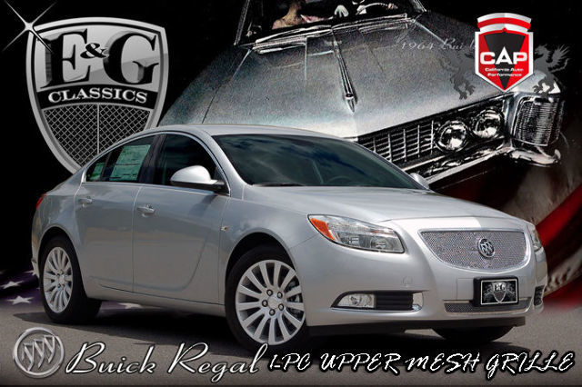 2011 2012 2013 BUICK REGAL CHROME FINE MESH UPPER E&G GRILLE 1014-010U-11
