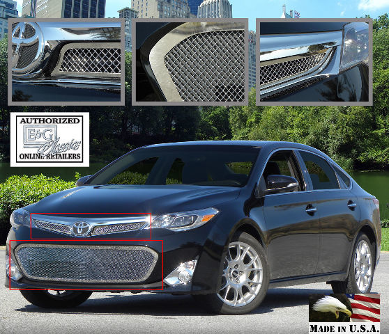 2013 2014 Avalon Stainless Steel Super Fine Mesh E&G Grille Set 1080-0108-13