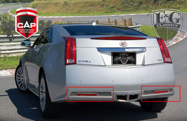 2013 2014 CADILLAC CTS 2-DR COUPE REAR MESH ACCENT E&G GRILLE 1122-0120-11