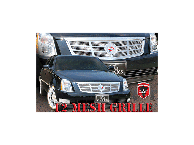 2006-2011 CADILLAC CADY DTS CLASSIC 12 CHROME FINE MESH E&G GRILLE 1986-0012-06