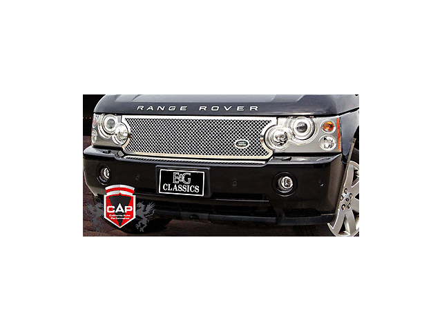 06-2009 RANGE ROVER HSE HEAVY MESH CHROME E&G GRILLE 1270-0104-06