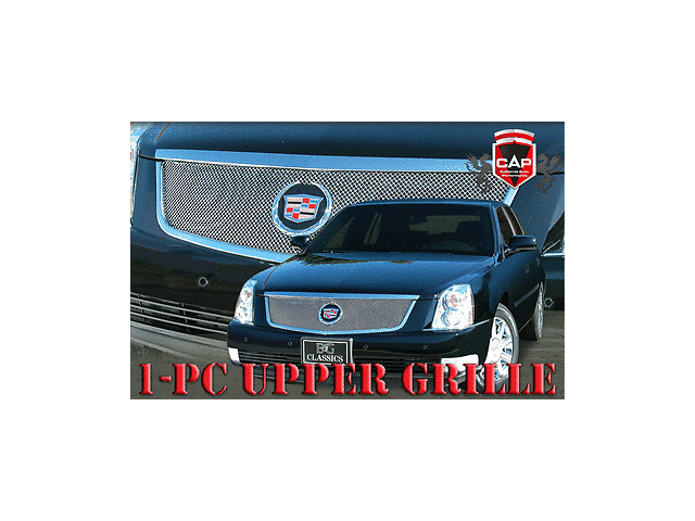 2006-2011 CADILLAC CADY DTS CLASSIC CHROME FINE MESH E&G GRILLE 1986-0102-06