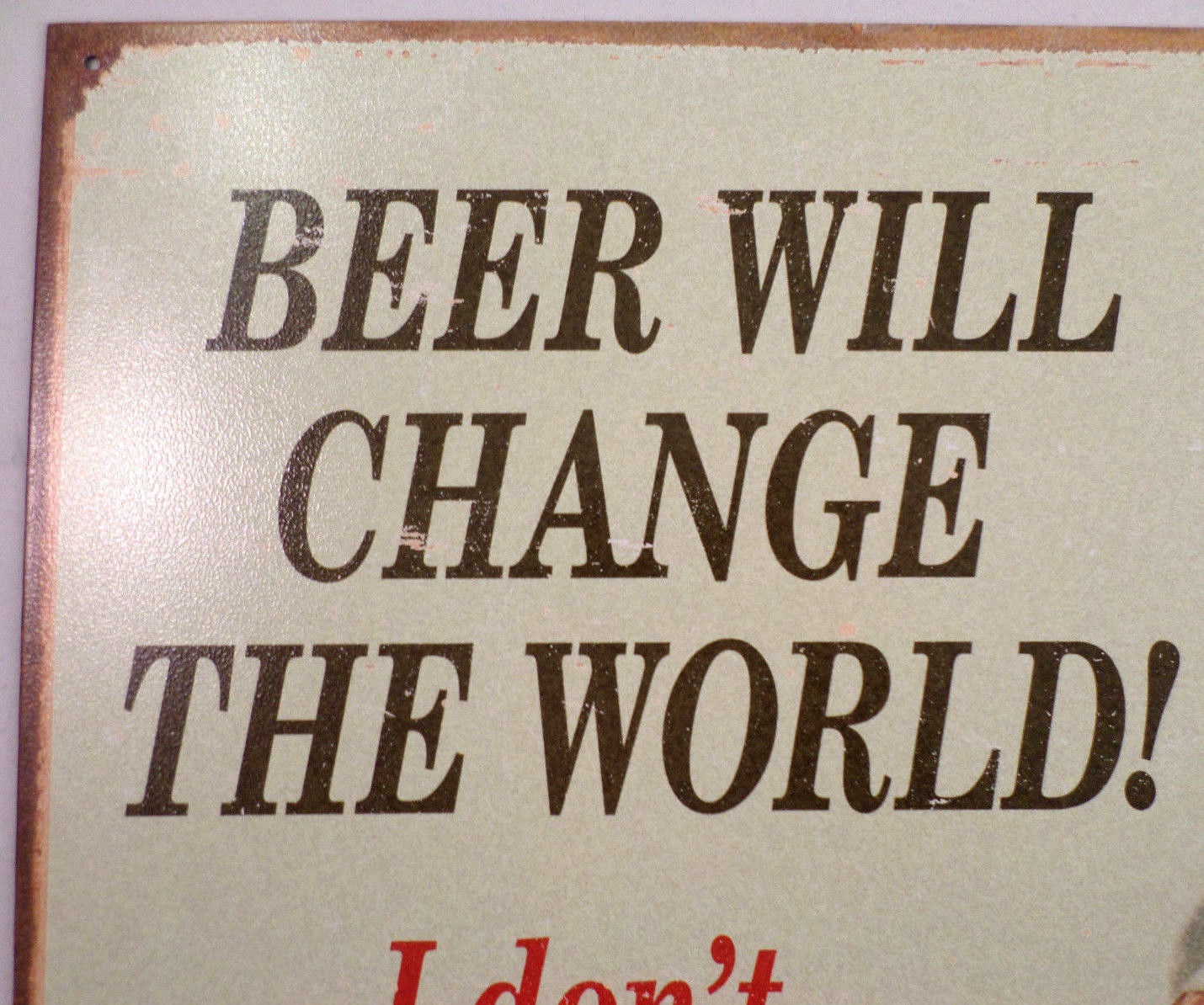 Man Cave Wall Art beer will change the world tin sign man cave wall art bar related Man Cave Wall Art beer will change the world tin sign man cave wall art bar related