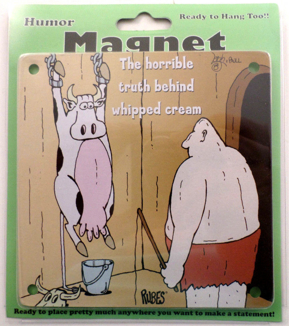 The Horrible Truth Behind Whipped Cream Cow Funny Humorous
