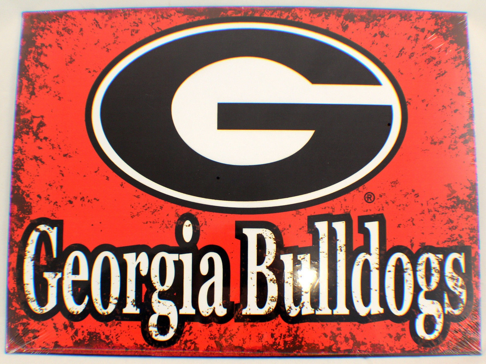 Bulldogs Ga Distressed Metal Sign Wall Plaque New 82292 eBay