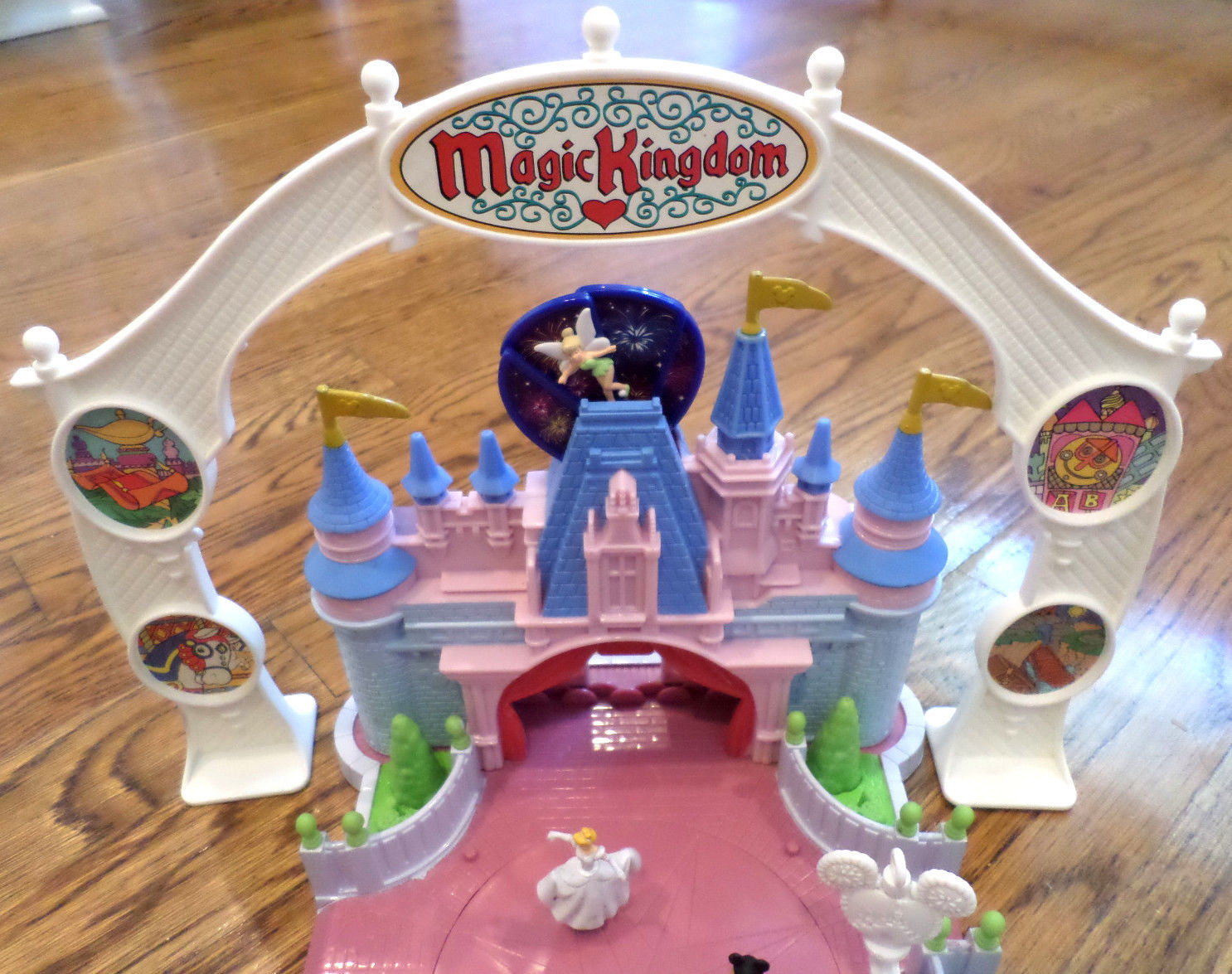 Magic Kingdom Playset Miniature Castle Play Dancing Music Disney Mickey LOT eBay