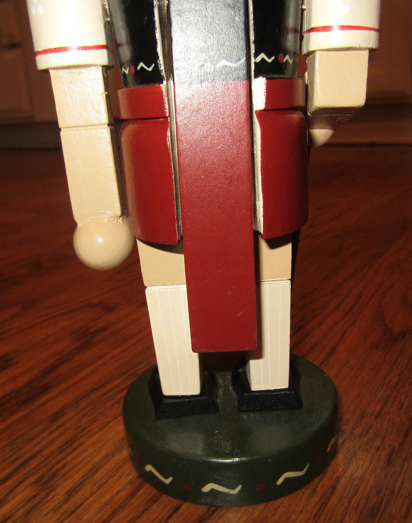 Zim Zims Wooden 12" Rare Nutcracker Pinocchio Collectible Figurine Z96