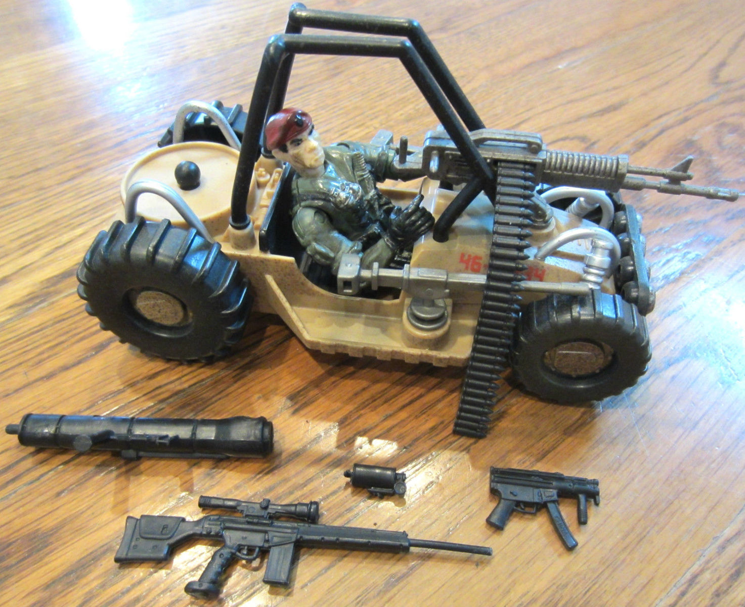 Lanard Action Hero Figure Weapon Dune Buggy Set with Accessories eBay