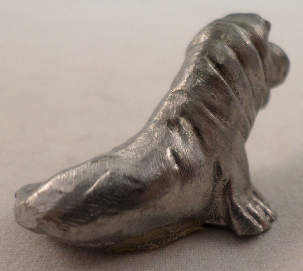 Pewter Collectible Figurine Animal Walrus Ocean Marine Life eBay