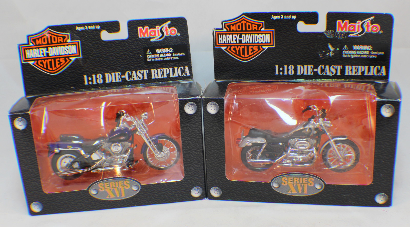 Maisto Die Cast Harley Davidson Series Xvi 16 118 Scale Motorcycle In