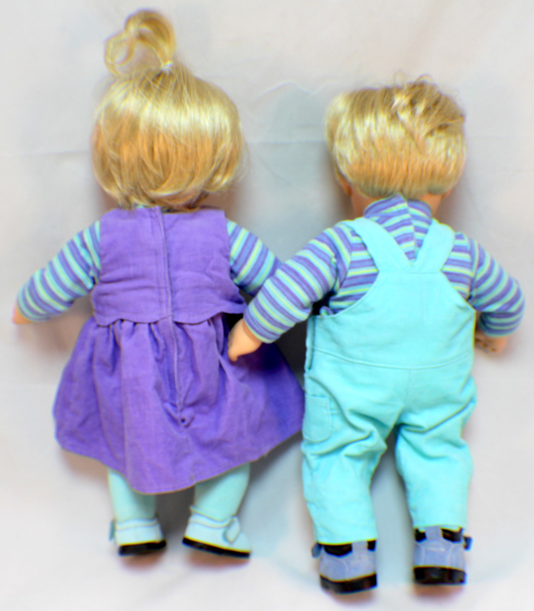 Bitty Baby Twins Boy And Girl American Girl Dolls With Htf