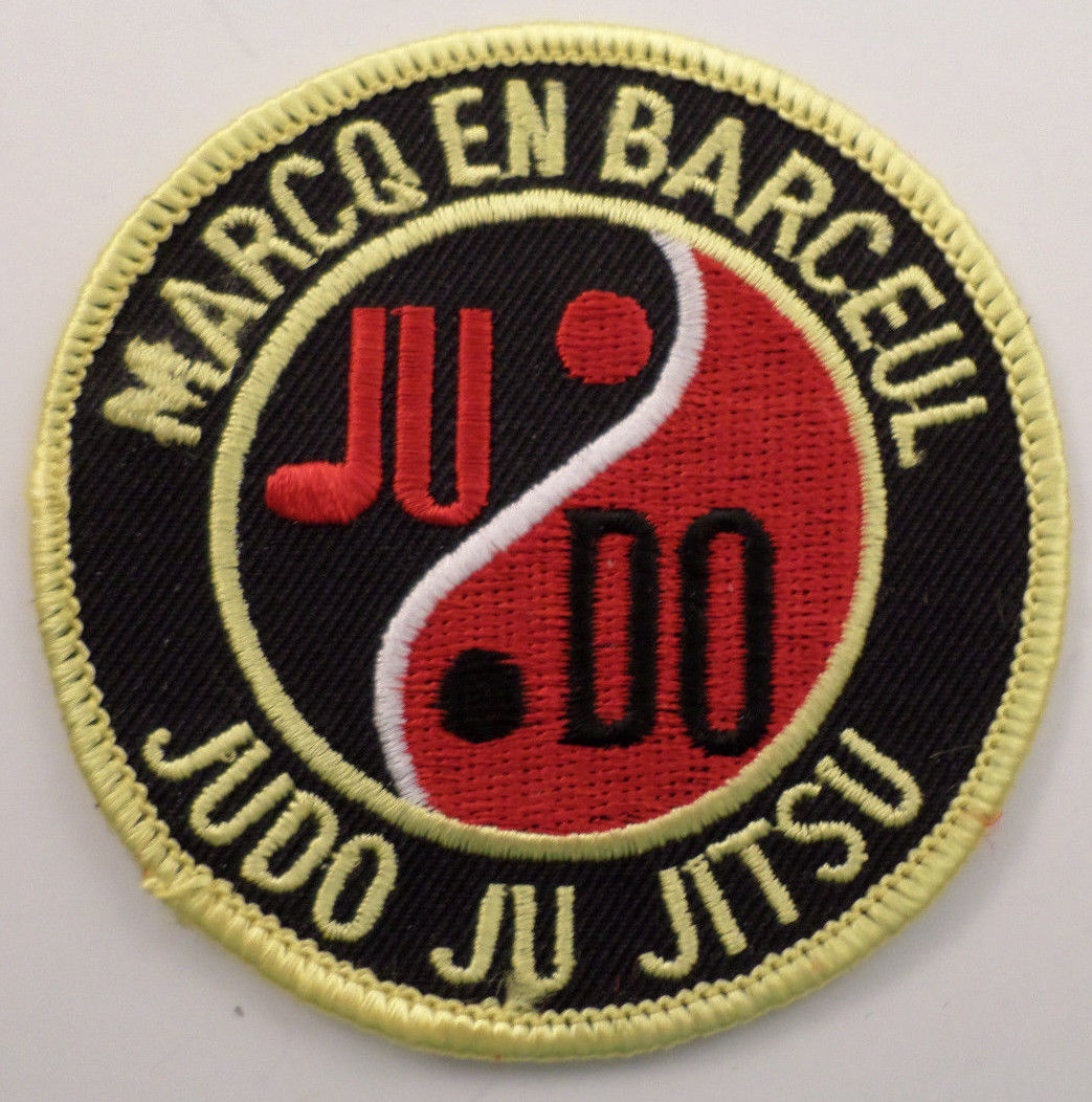 Martial Arts Embroidered Sew On Uniform Patch Marcq En Barceul Judo Ju