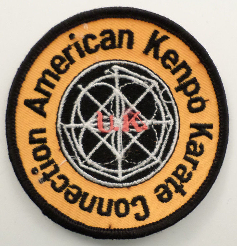 Martial Arts Embroidered Sew On Uniform Patch American Kenpo Karate