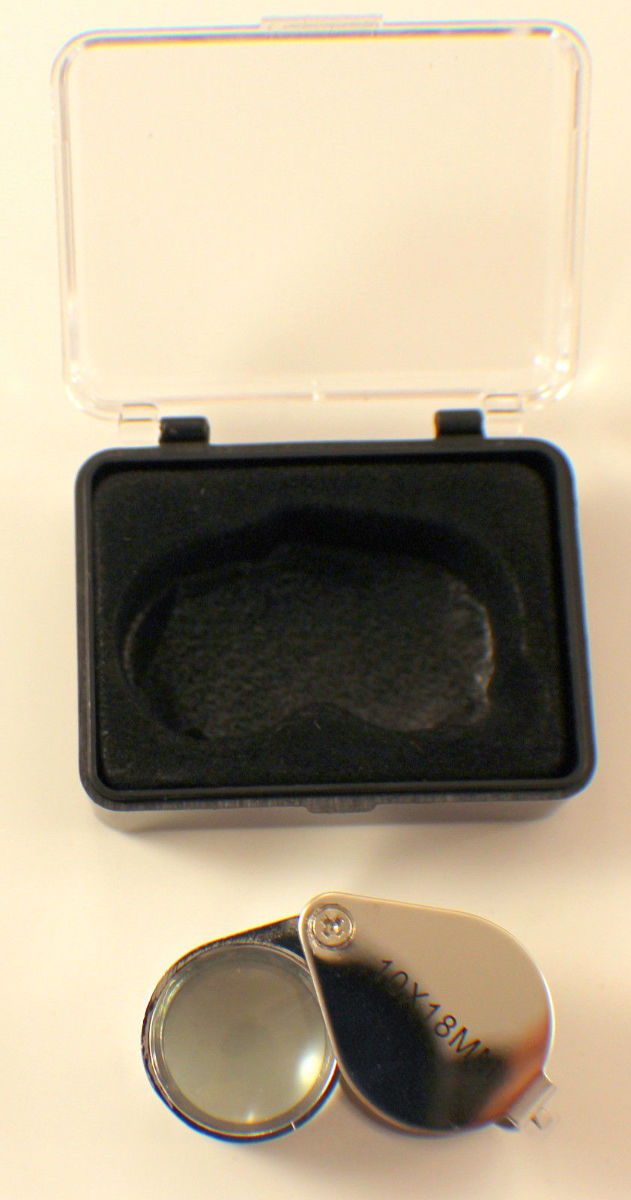 Jewelers Loop Loupe 10X Magnification 18MM Glass Lens New eBay