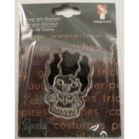 Imaginisce Halloween Frankenbride Frankenstein Monster Mash Cling Rubber Stamp