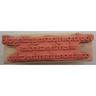 river city rubber works you know you are old words writing wooden river city rubber works