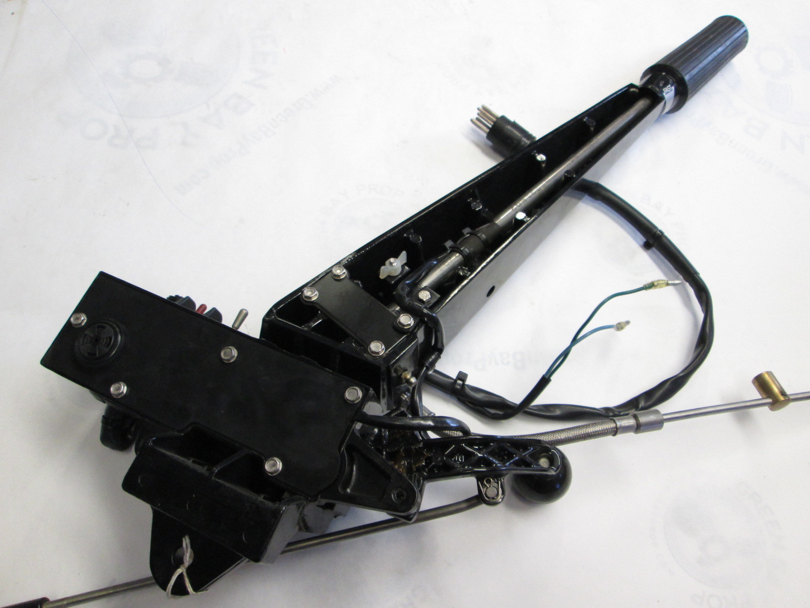 12022A28 Mercury Mariner 75 90 Hp 3 Cyl Outboard Steering Tiller Handle