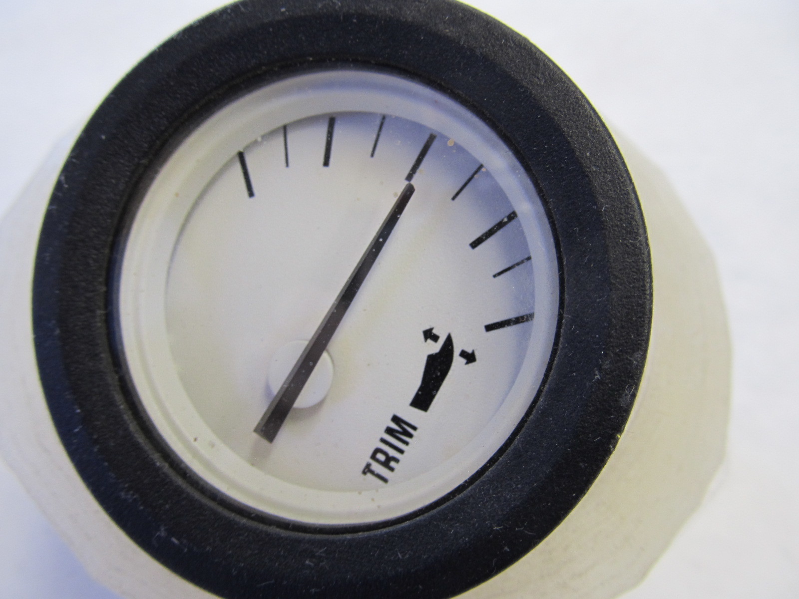 OMC 175615 Evinrude Johnson Outboard 2" Black & White Trim Tilt Gauge