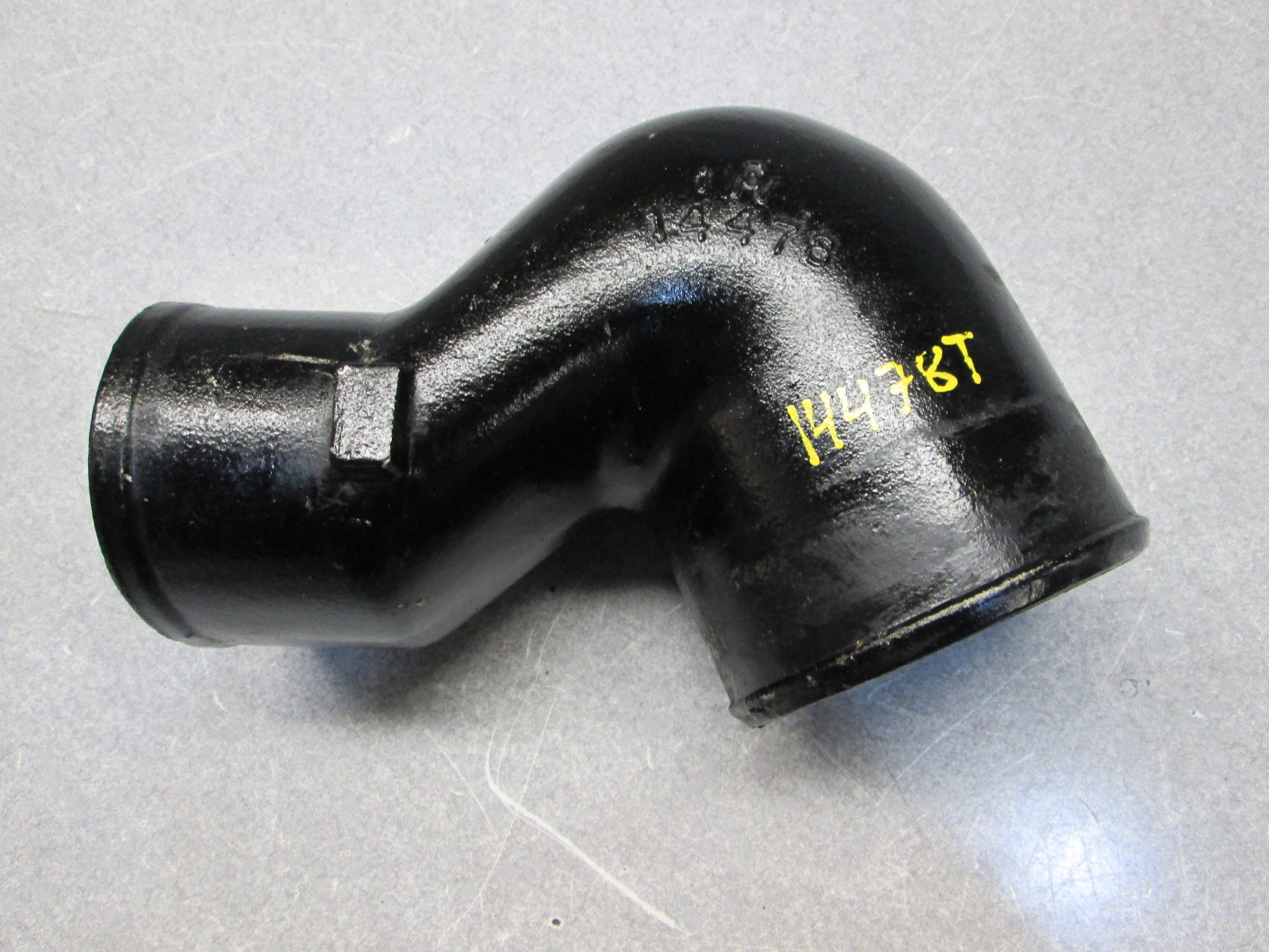 14478T 01 Mercruiser 4.3 V6 Stern Drive Exhaust Elbow Tube 4" Green