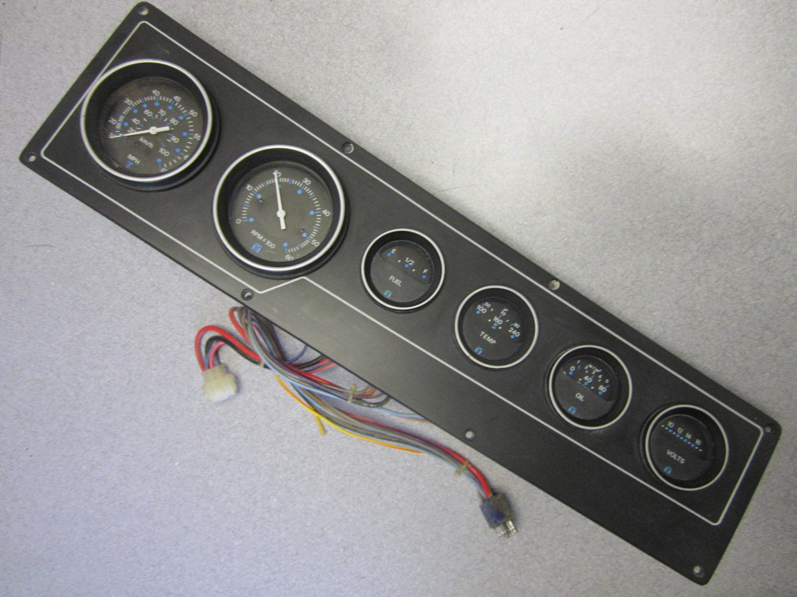 Wellcraft+Gauges Details about 1988 Classic 170 WellCraft Boat Dash Gauge Panel Cluster