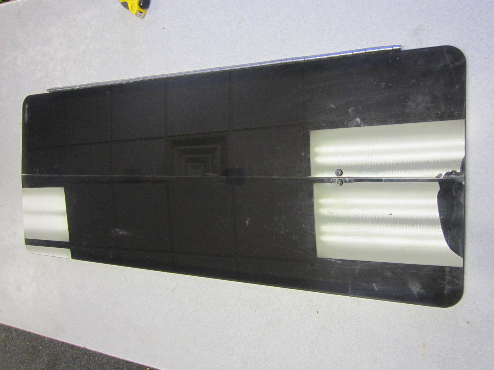 1990 Four Winns 195 Freedom Cuddy Cabin Doors Black Tinted Plastic