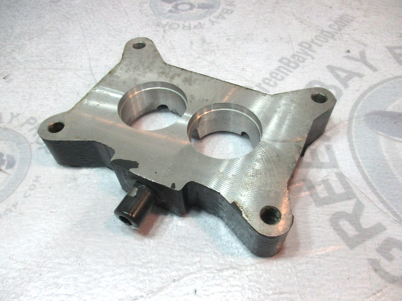 0914203 OMC Cobra Ford 5.0 V8 Stern Drive 2 Barrel Carburetor Spacer Green Bay Propeller
