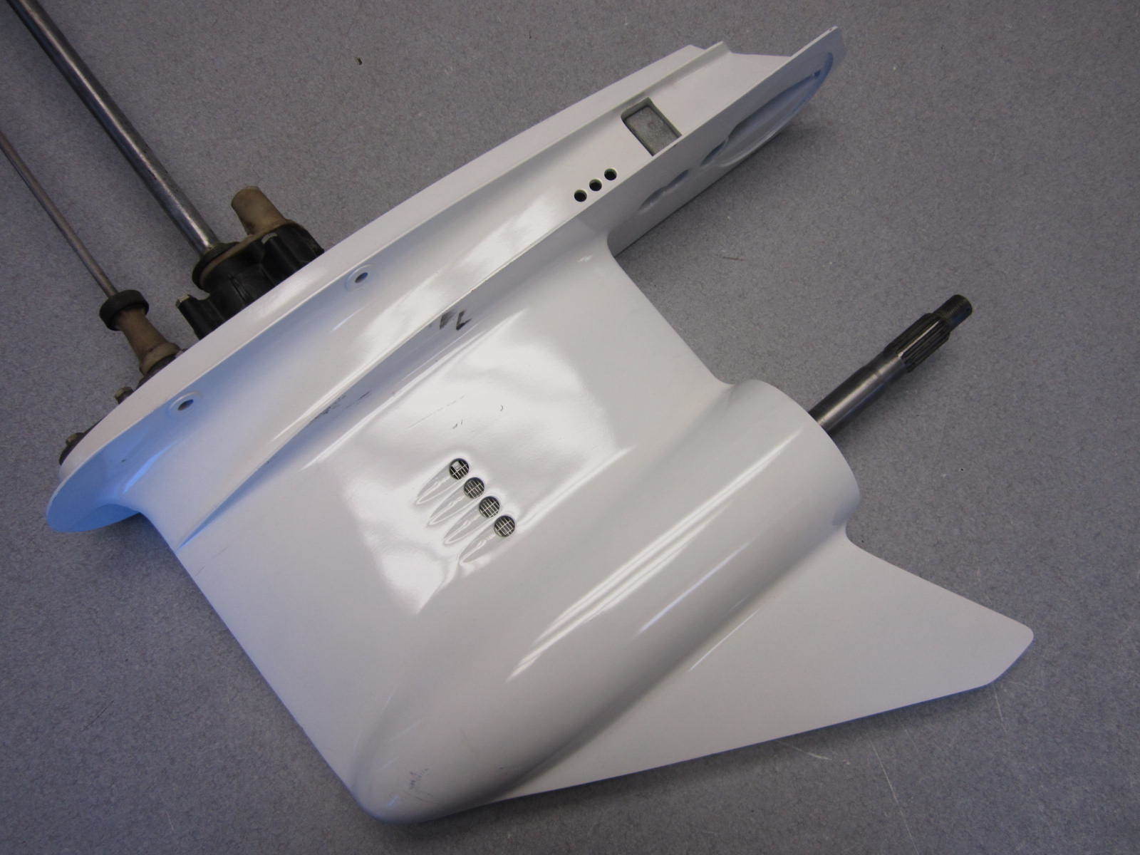 393458 433717 Evinrude Johnson Lower Unit 150 175 Hp V6 1985 25" eBay