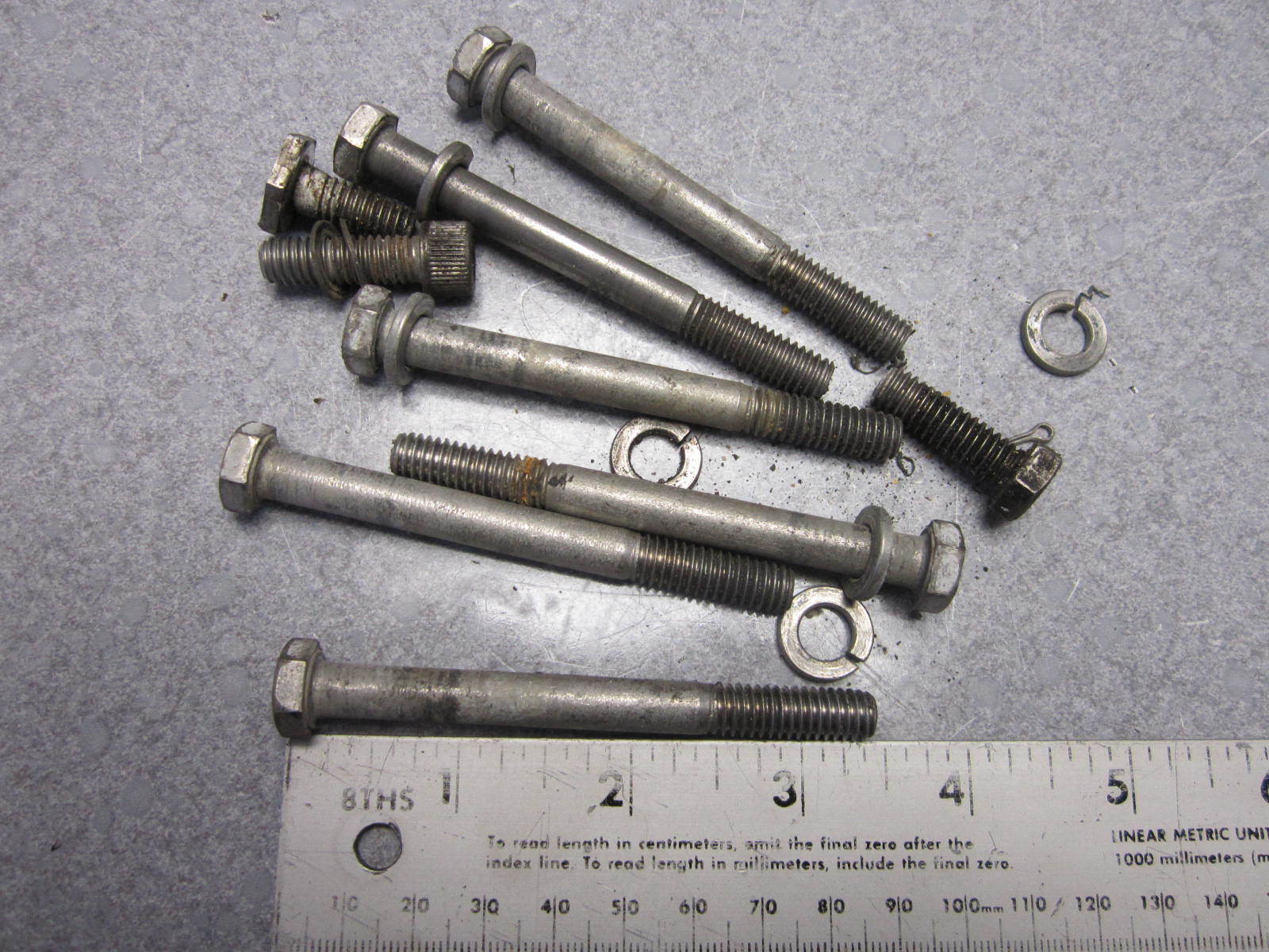 Force Outboard 125 Hp Lower Unit Bolts Nuts Hardware Green Bay