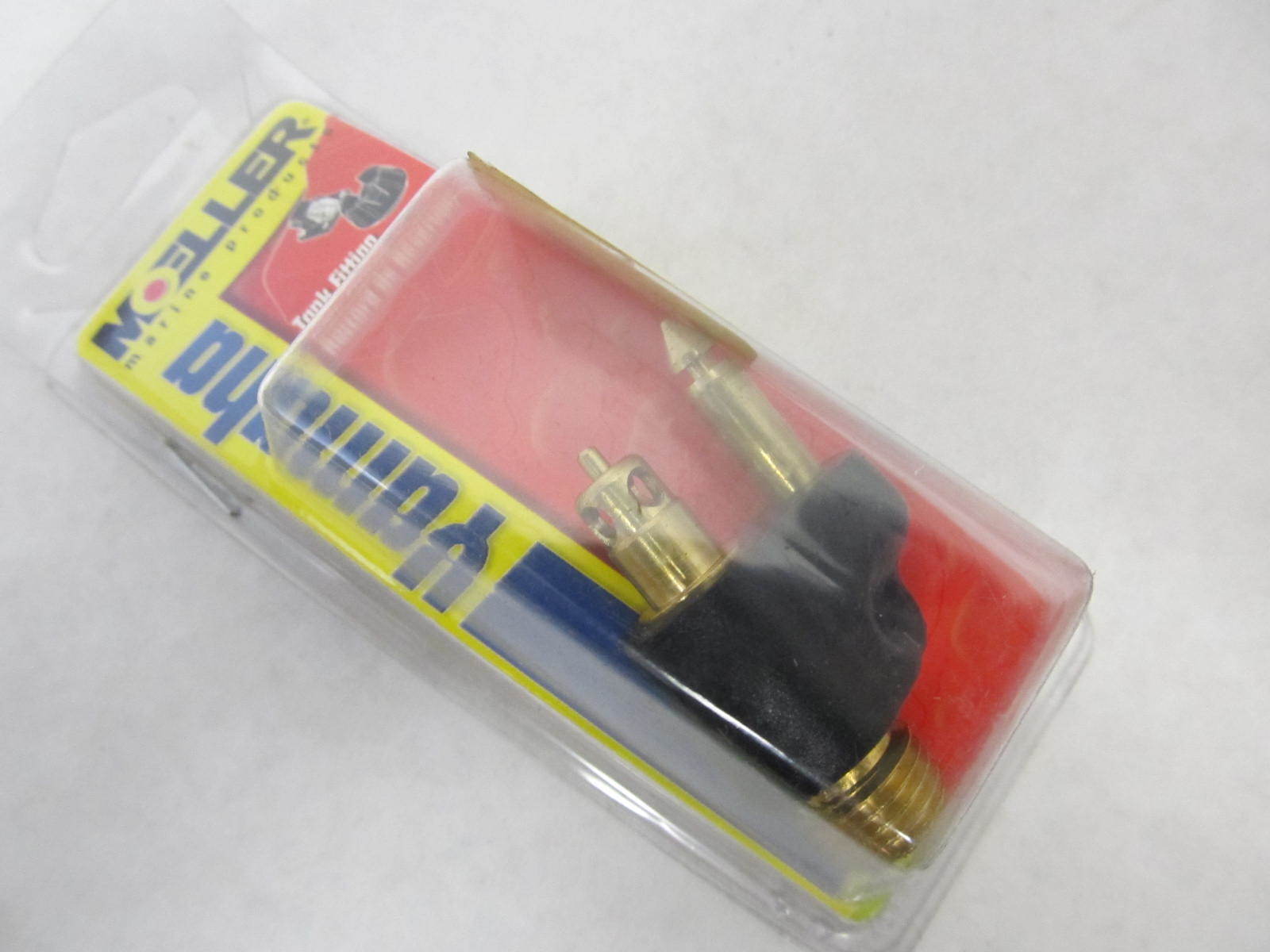 3347010 Moeller 1/4" NPT Male Fuel TankSide Fitting, Brass for Yamaha