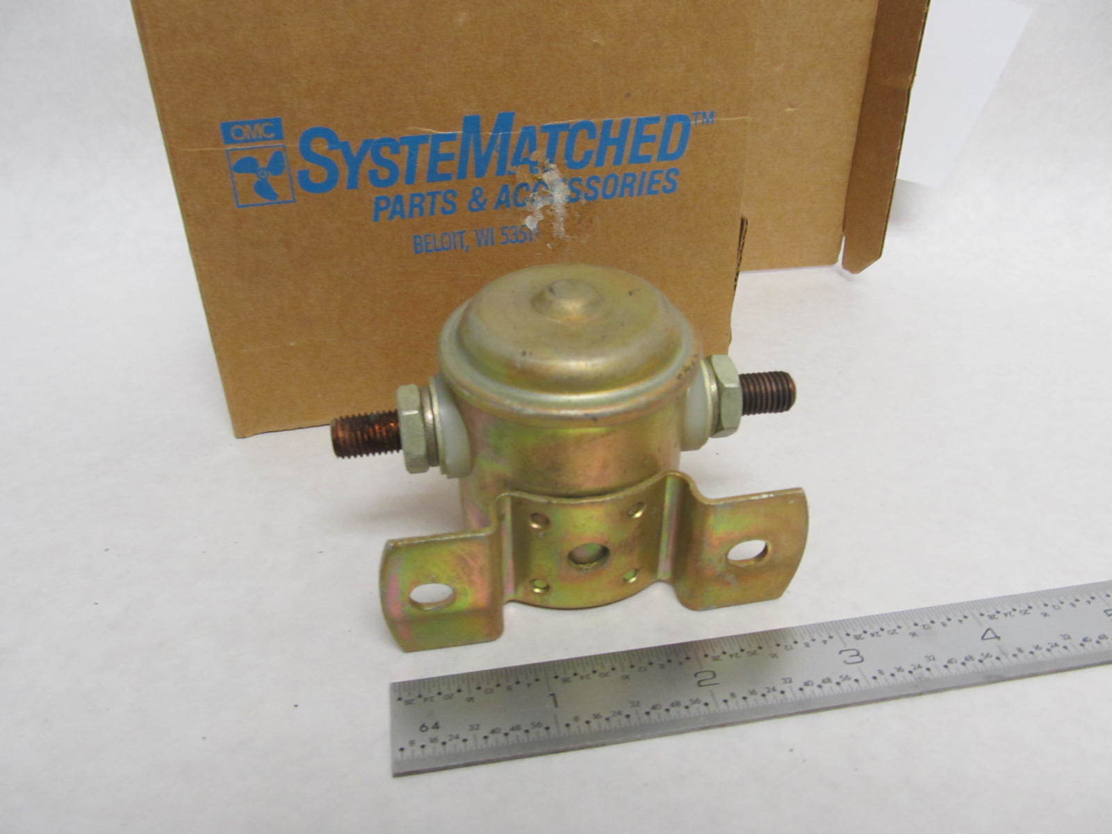 378444 0378444 OMC 12V Outboard Solenoid Evinrude Johnson 9.915HP
