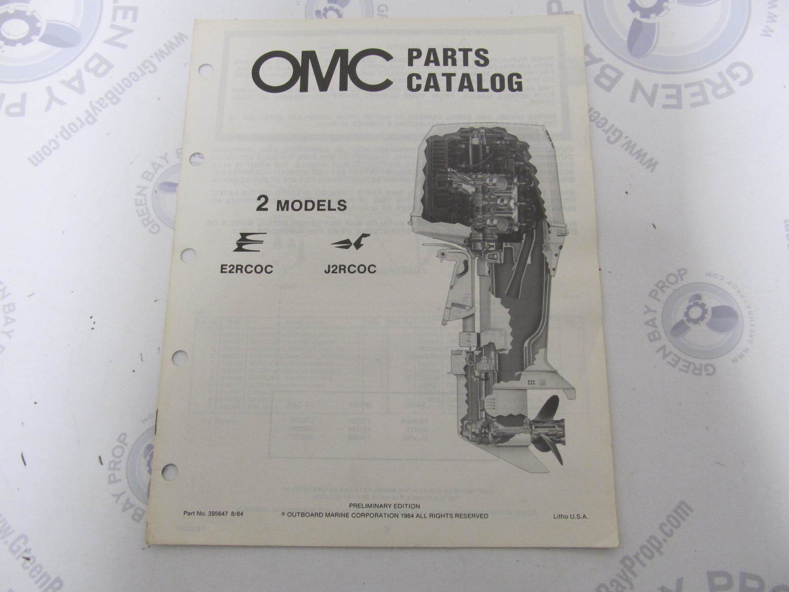 Catalogue Brochure Johnson 1985 - Vintage, Pour Pêche En Eau Douce, Made In USA