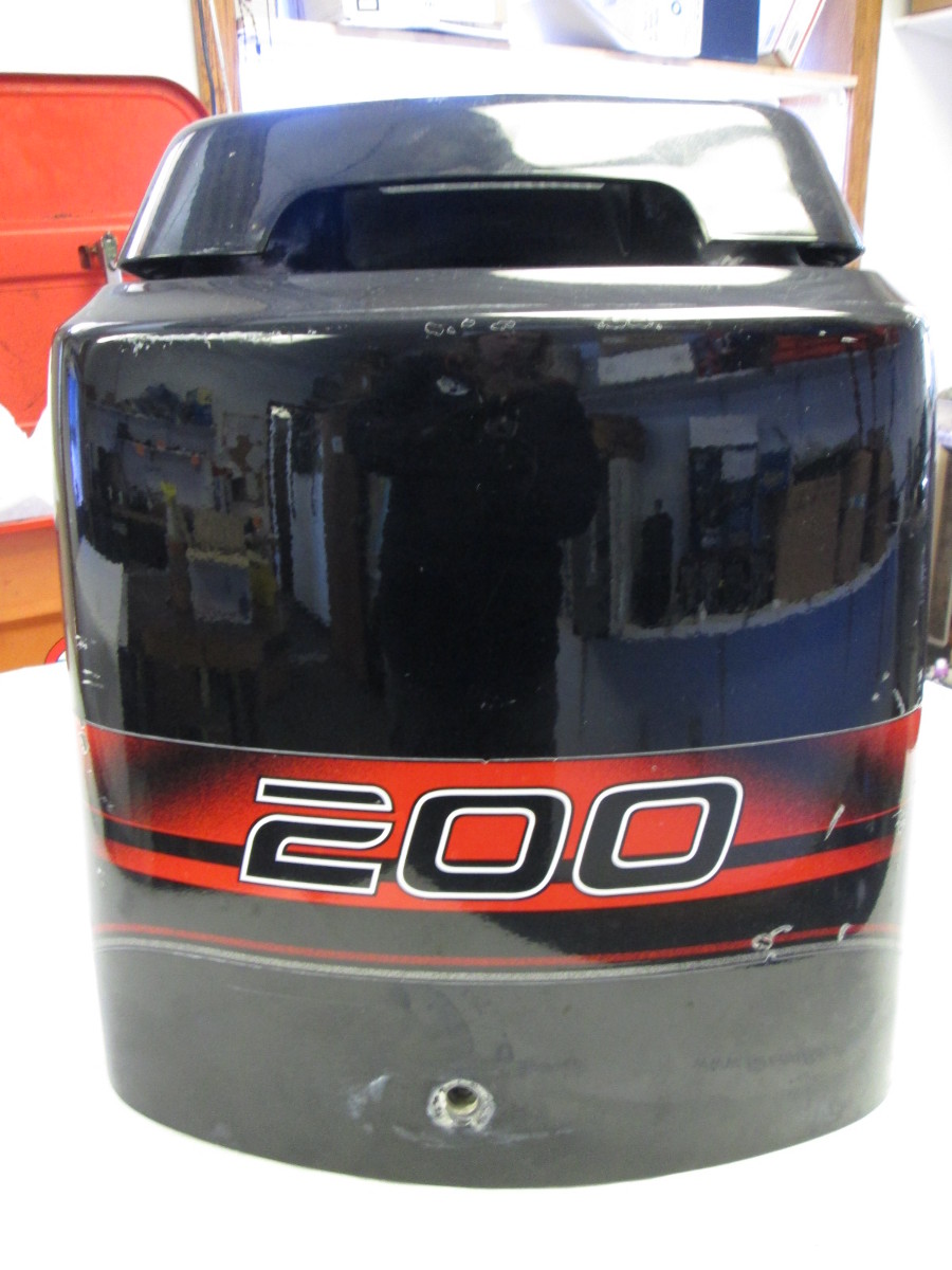 4021827328T 7 Mercury 200 Hp EFI Outboard Top Cowling Engine Hood